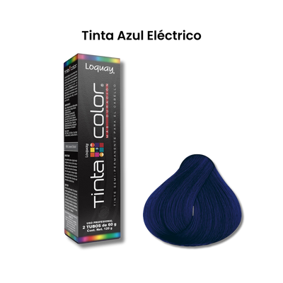 TINTE SEMIP.TINTA COLOR AZUL ELECTRICO 2X60G