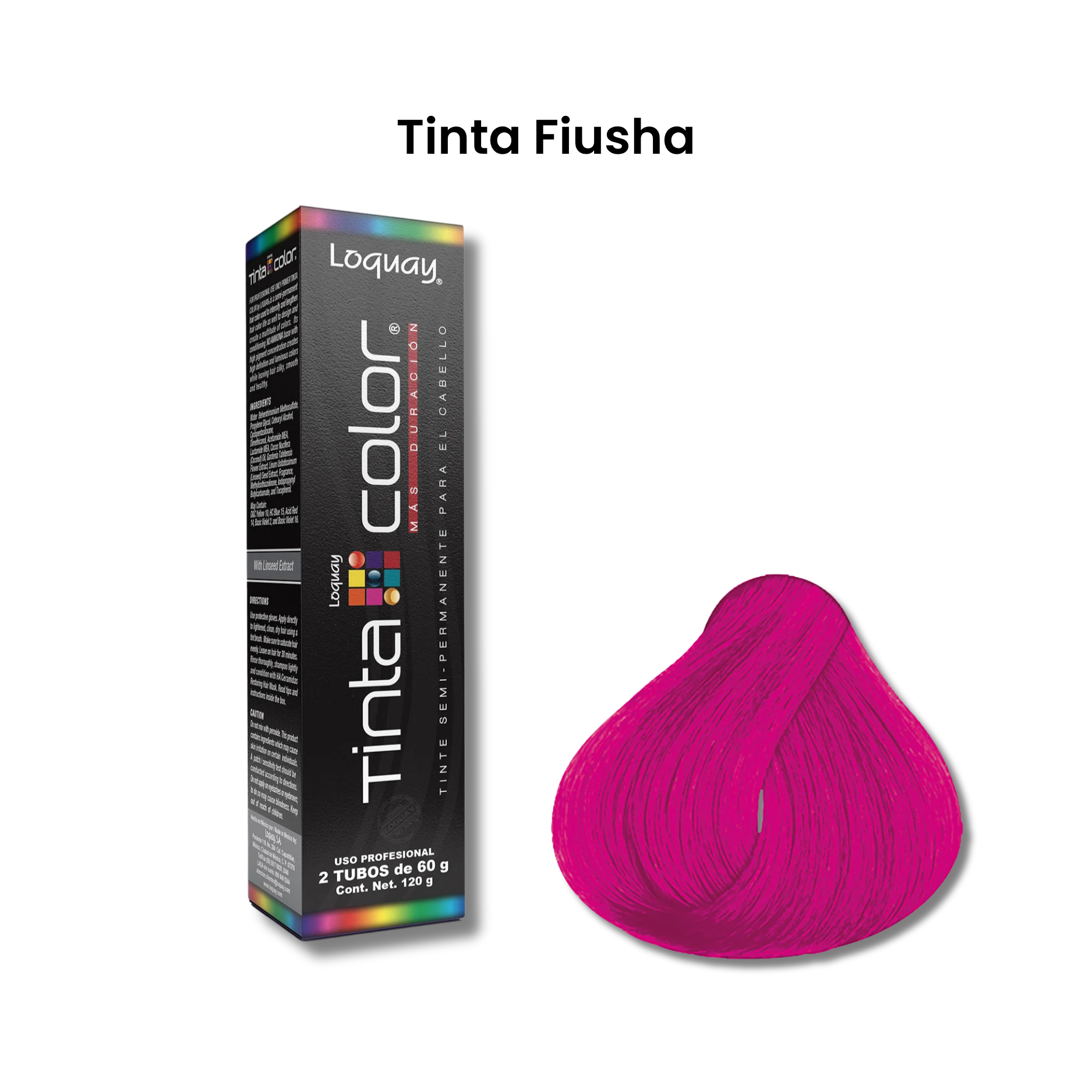 TINTE SEMIP.TINTA COLOR FIUSHA 2X60G – Distribuidora Mairim