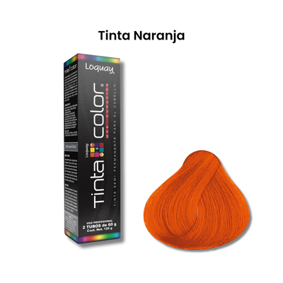 TINTE SEMIP.TINTA COLOR NARANJA 2X60G