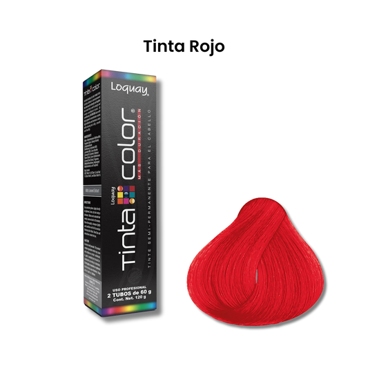 TINTE SEMIP.TINTA COLOR ROJO 2X60G