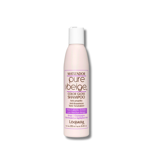 SHAMPOO MATIZADOR PURE BEIGE LOQUAY 250ML