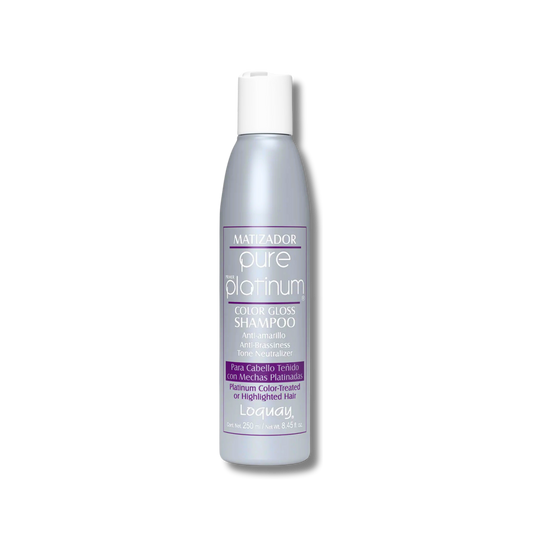 SHAMPOO MATIZADOR PURE PLATINUM LOQUAY 250ML