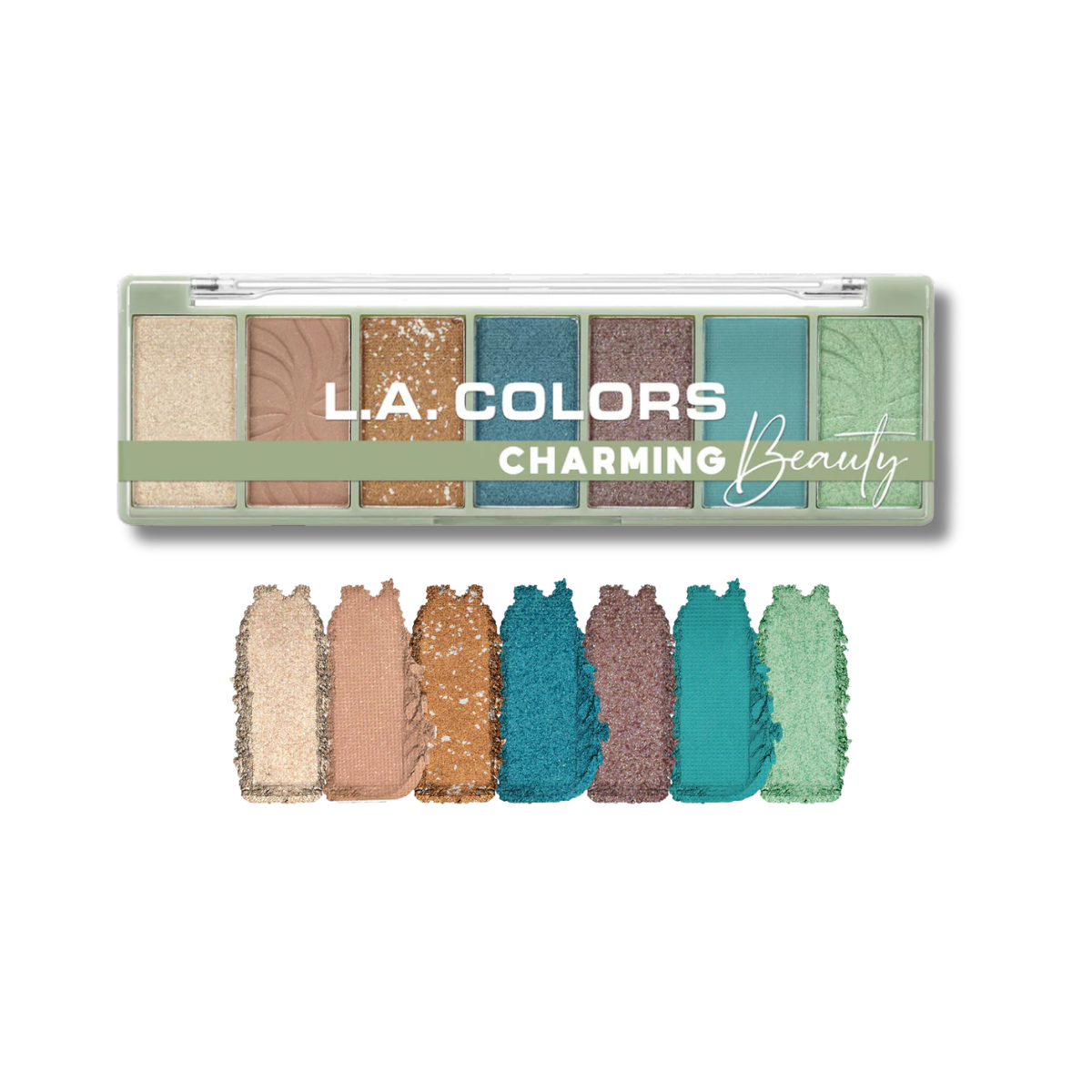 PALETA DE SOMBRAS 7 TONOS LA COLORS 6.3GR