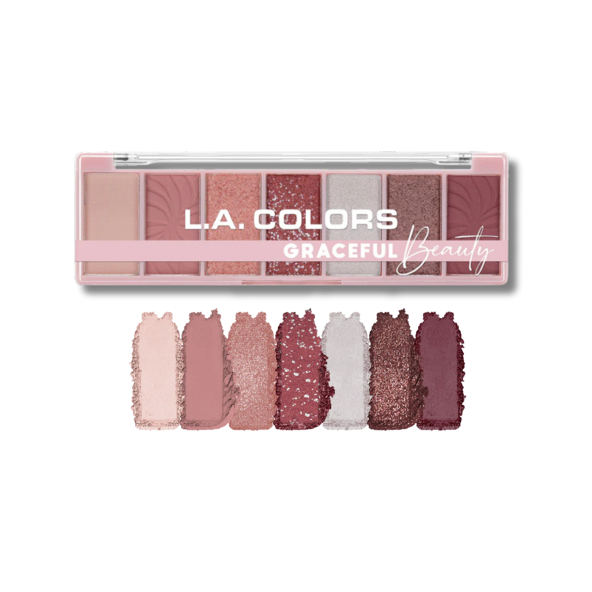 PALETA DE SOMBRAS 7 TONOS LA COLORS 6.3GR