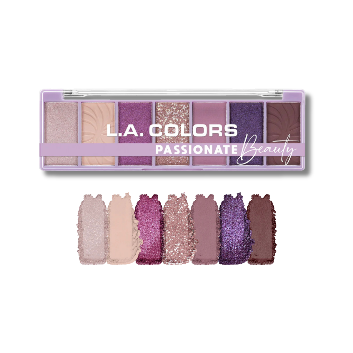 PALETA DE SOMBRAS 7 TONOS LA COLORS 6.3GR