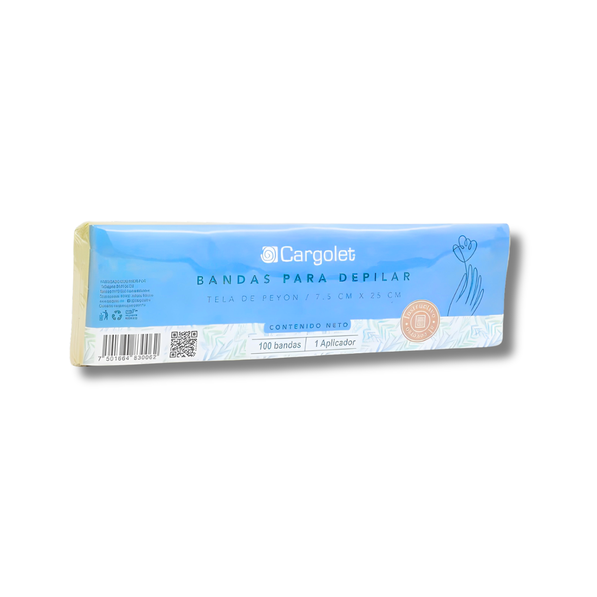 PELLON PARA DEPILAR CARGOLET 100PZ