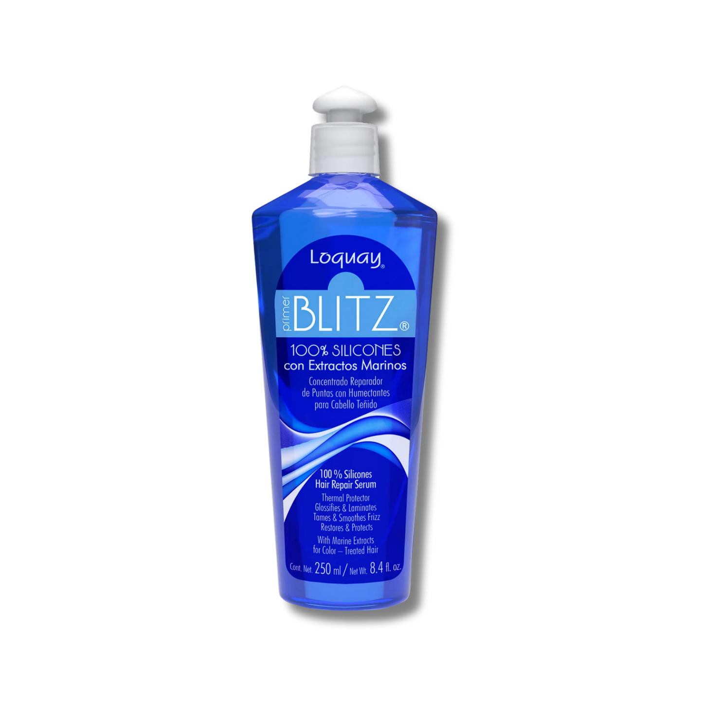 PRIMER BLITZ REP.DE PUNTAS CABELLO TEÑIDO LOQUAY 250ML