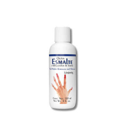 QUITAESMALTE LOQUAY 120ML
