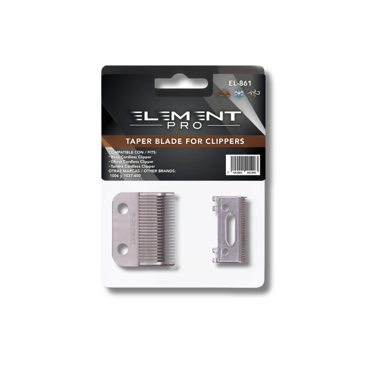 REPUESTO CUCHILLA PARA MAQUINA GHOST ELEMENT PRO EL-861