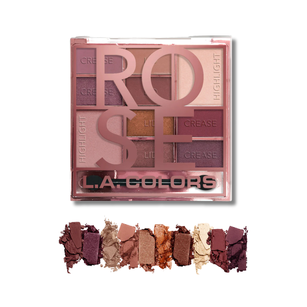 SOMBRAS COLOR BLOCK LA COLORS 10 TONOS 16GR