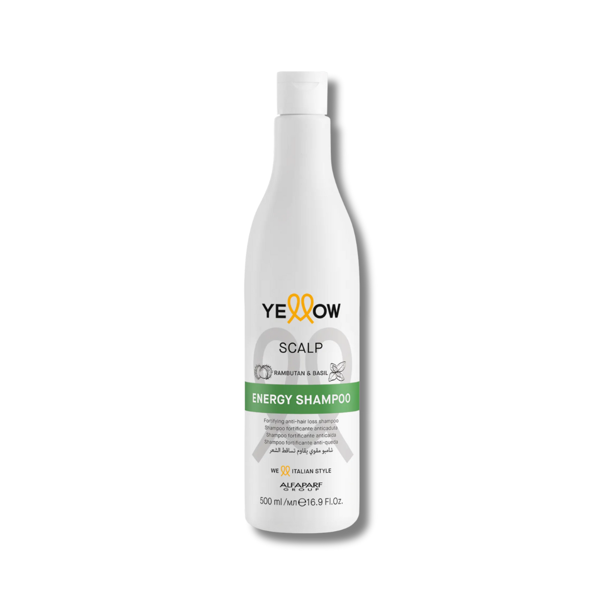 SHAMPOO ENERGY SCALP YELLOW 500ML