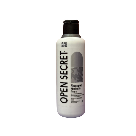 SHAMPOO OPEN SECRET MATIZANTE NEGRO 300ML