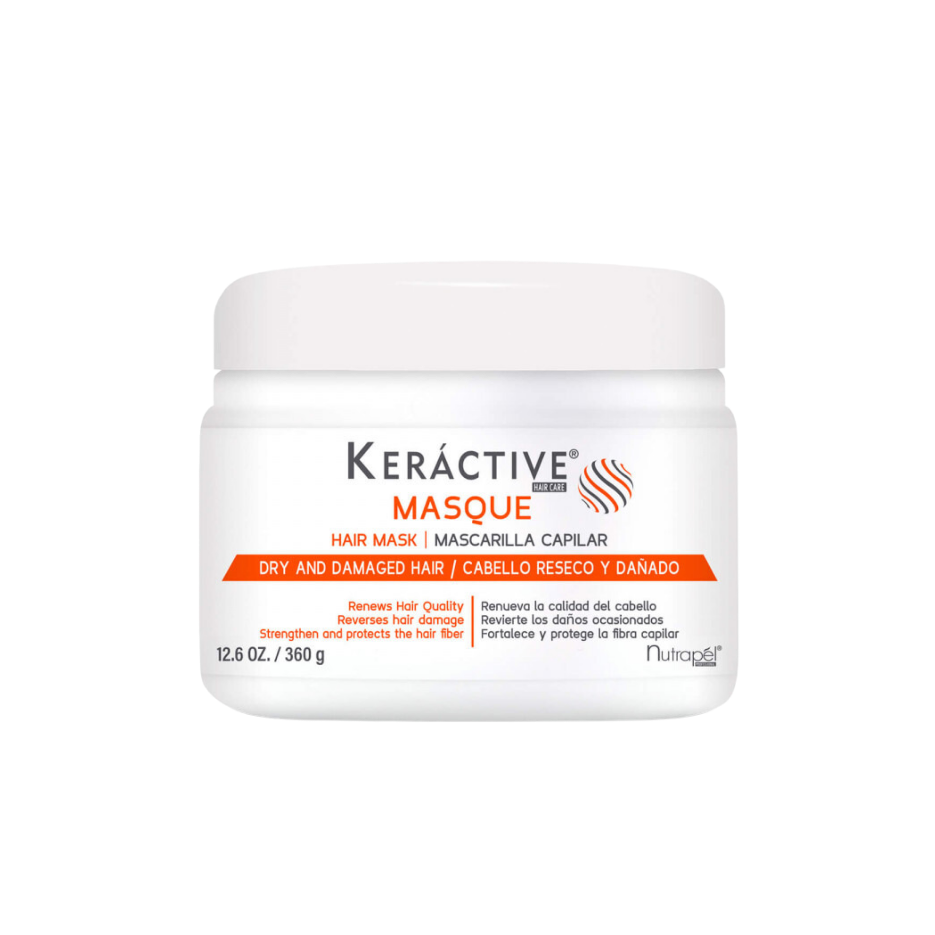 TRATAMIENTO MASQUE KERACTIVE NUTRAPEL 360G – Distribuidora Mairim