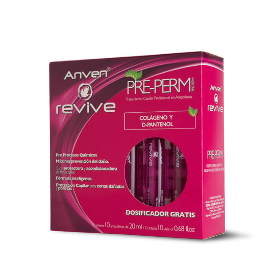 AMPOLLETA REVIVE PRE-PERM C/10PZ 20ML