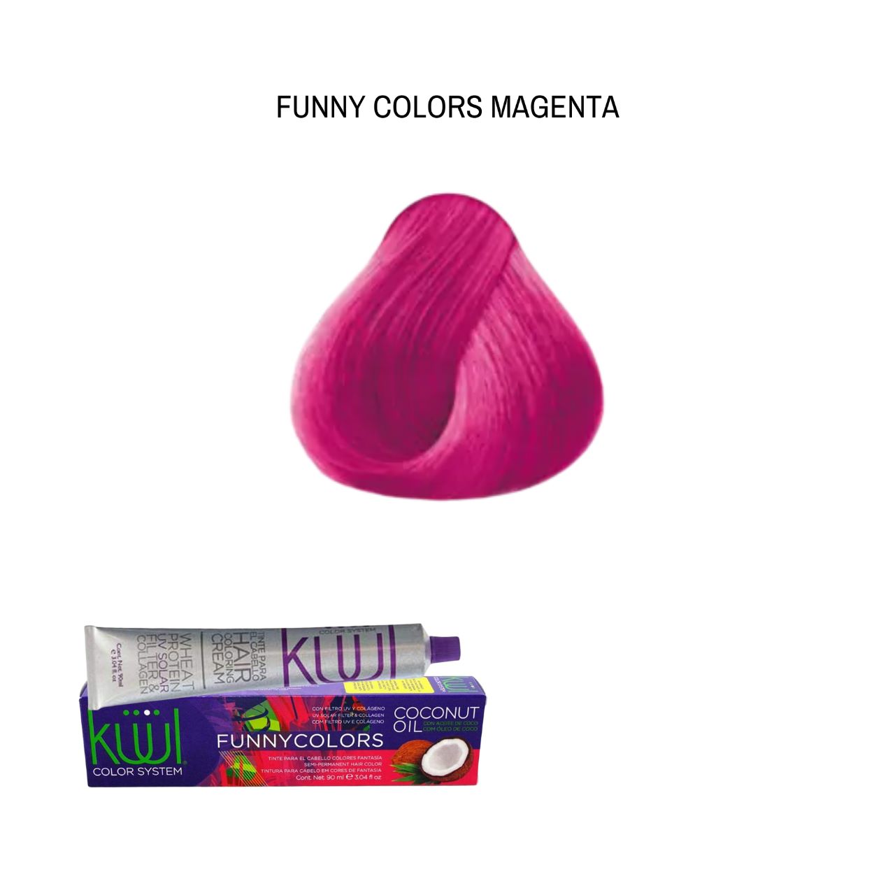 TINTE KUUL FUNNY COLORS 90ML